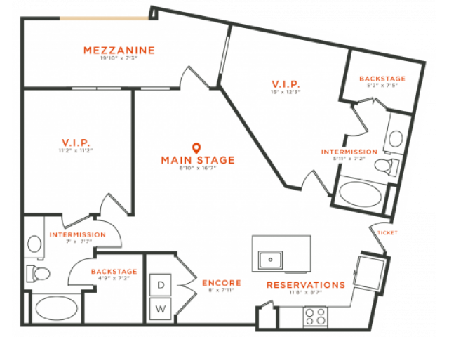 CLC B7 CLC4066 floor plan